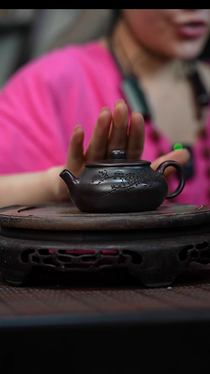 茶壶紫砂宜兴岁颐传砂原矿全手12