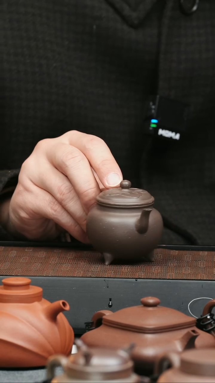 【闪购商品】紫砂茶壶五堂 大彬如意90cc