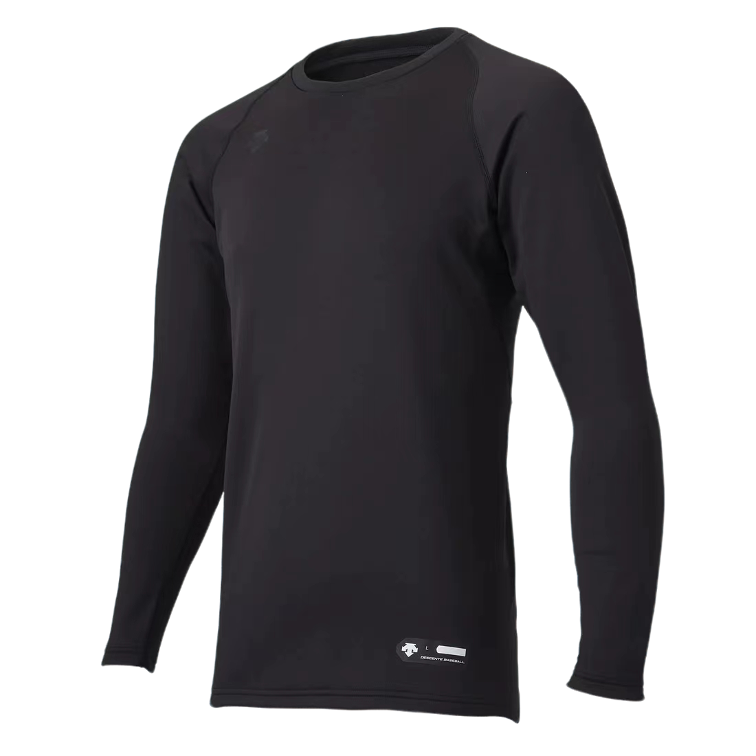 DESCENTE/迪桑特男女同款圆领休闲透气户外运动舒适秋冬长袖T恤