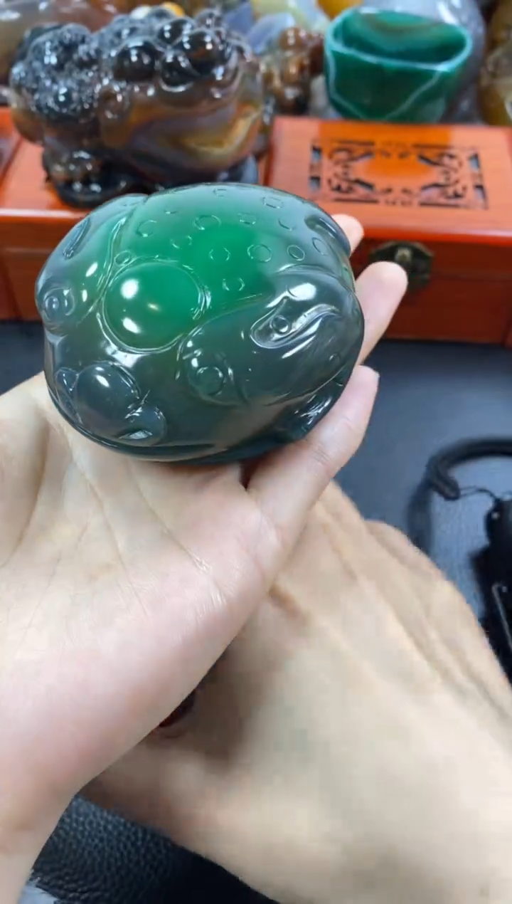 未镶嵌手把玛瑙/玉髓天**迪1