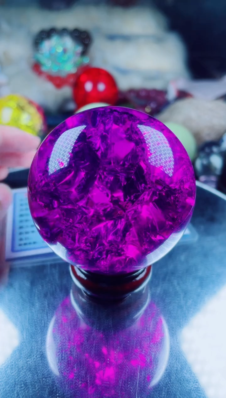 菱锰矿未镶嵌摆件紫陨晶摆件