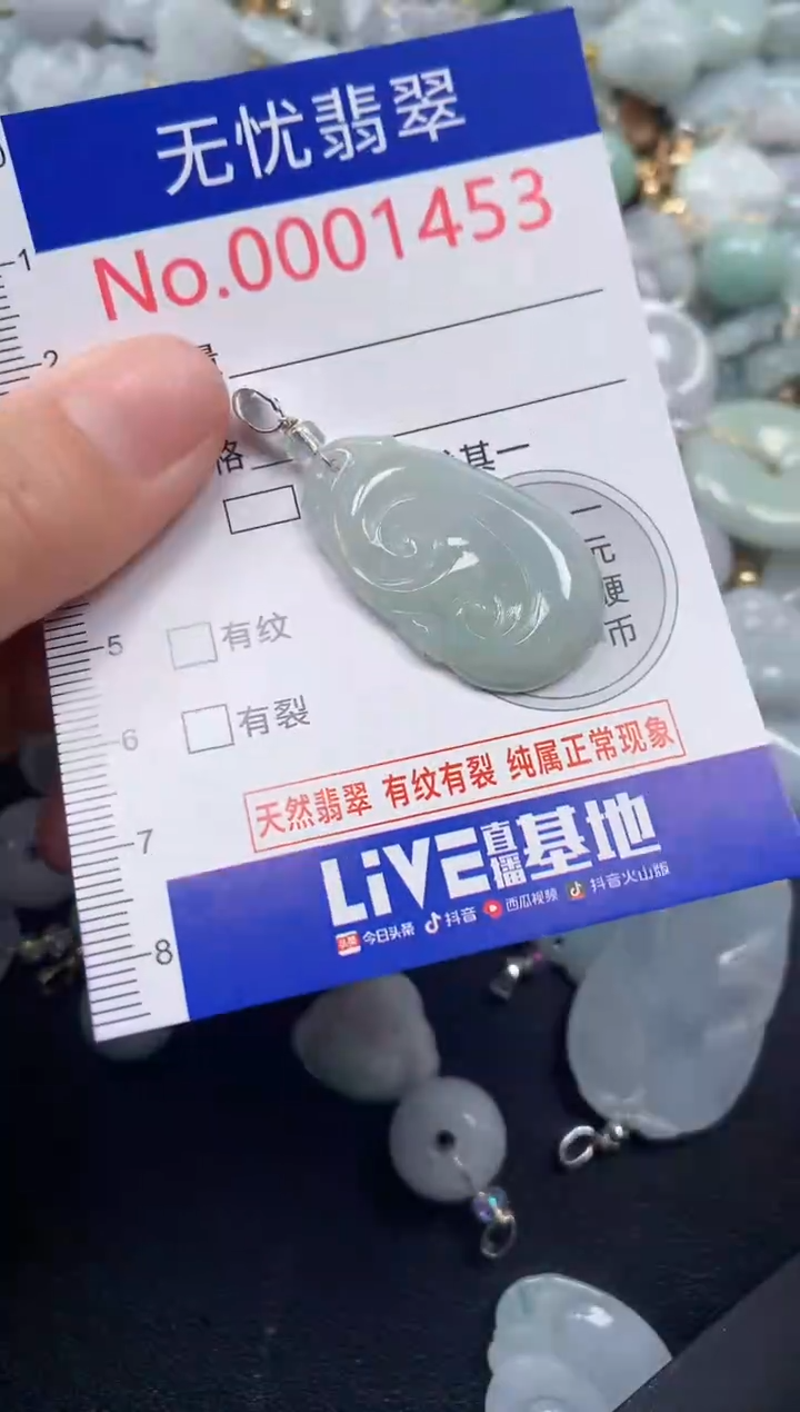 颈饰未镶嵌翡翠1453