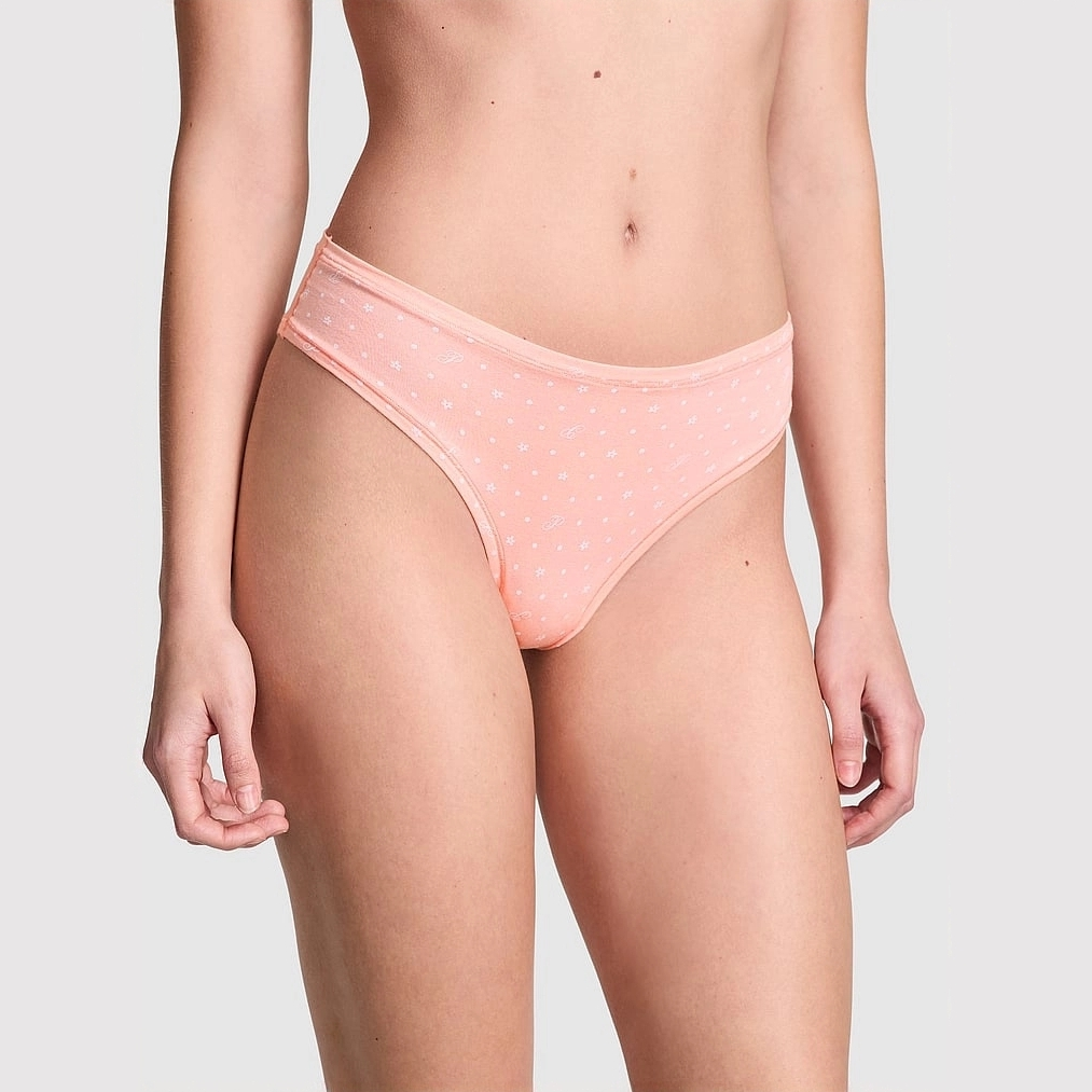 【维密PINK ·爆款内裤】 弹性柔软腰带中低腰舒适内裤女士