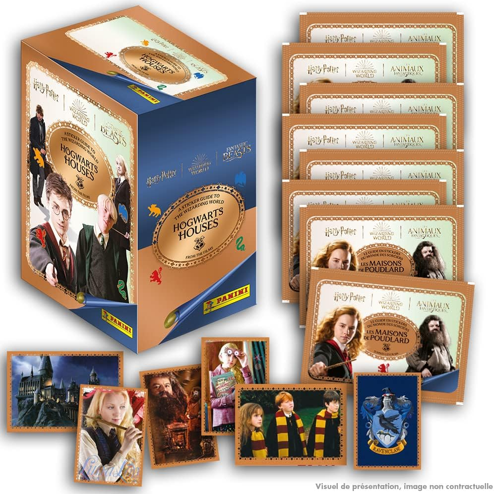 【哈利波特】Panini 帕尼尼 哈利波特学院2022贴纸 系列盲盒