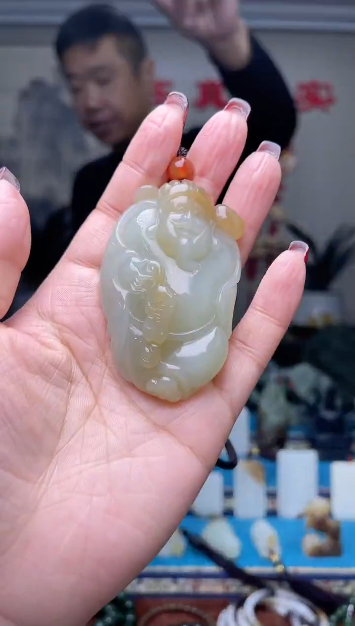 【闪购商品】和田玉挂件未镶嵌1