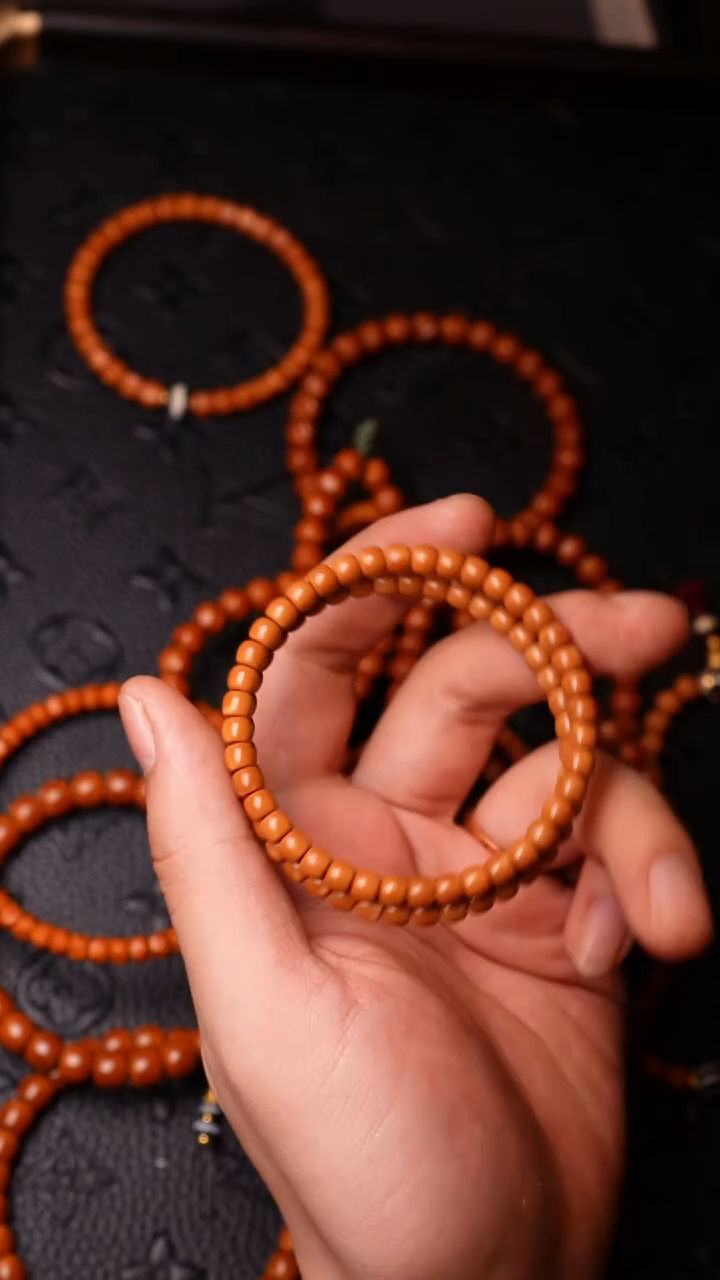 橄榄核手串/手链核尖5.2mm