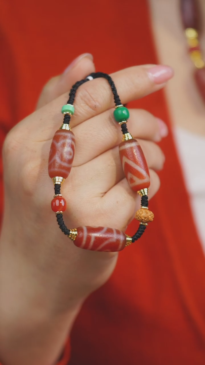 【闪购商品】玛瑙/玉髓项链未镶嵌多样性发一