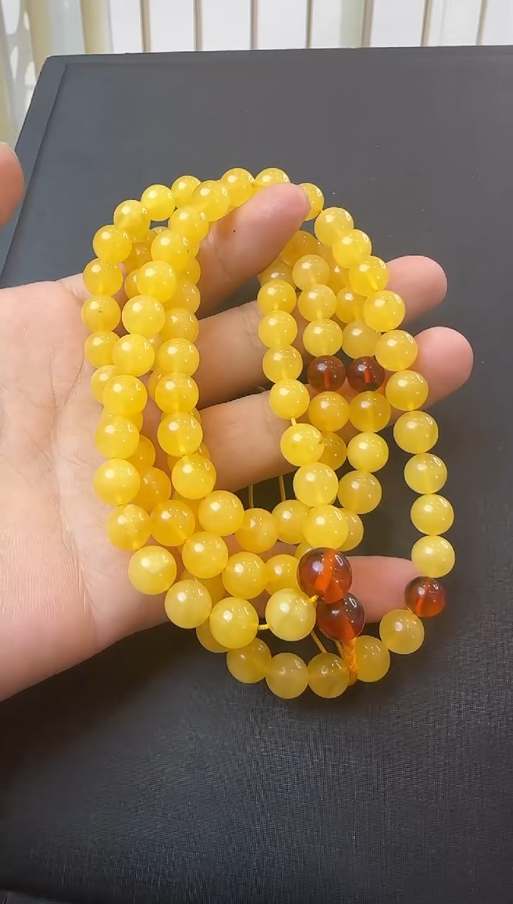 蜜蜡颈饰未镶嵌-594527