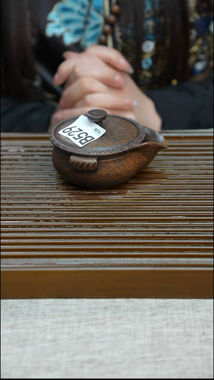 纯手工粗陶茶具 每只不同