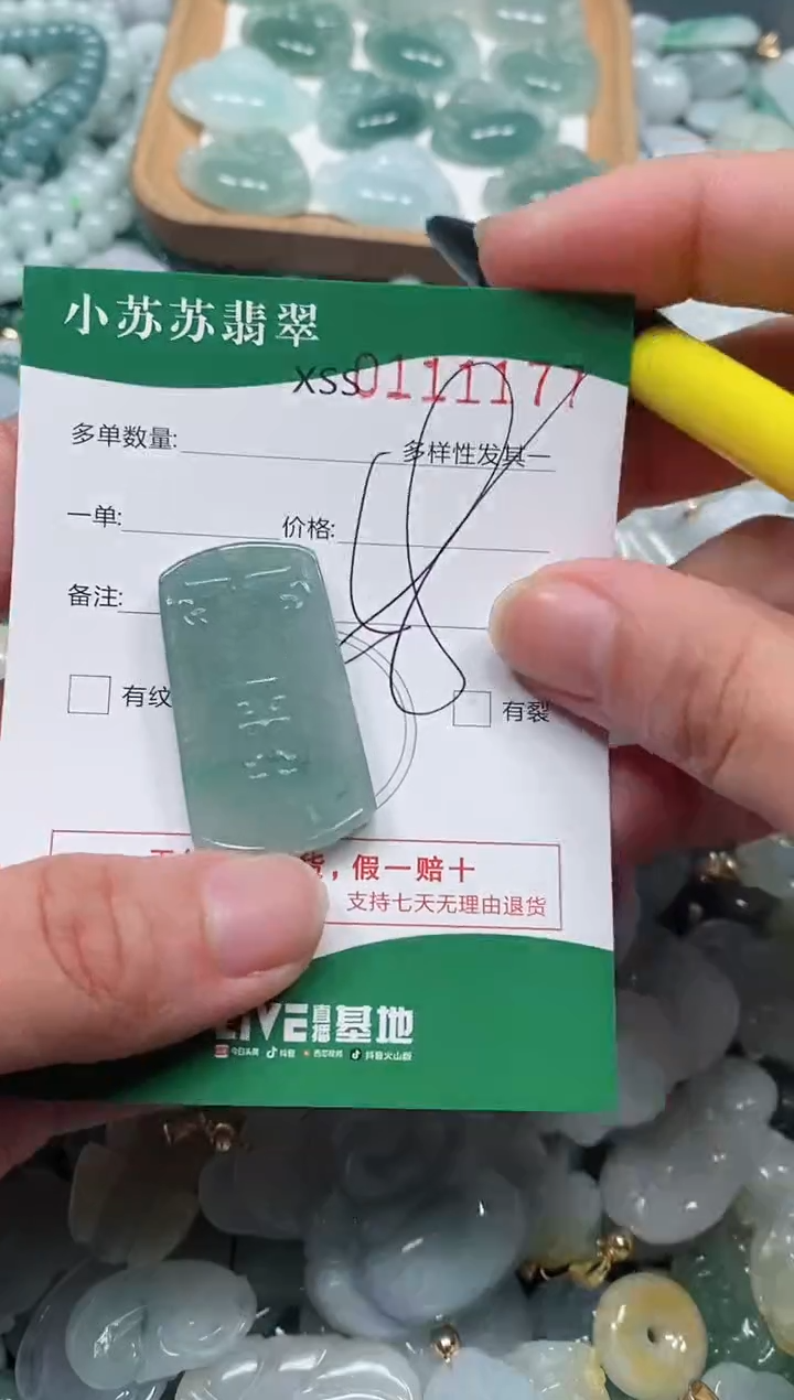 【闪购商品】翡翠颈饰未镶嵌闪购商品0111176