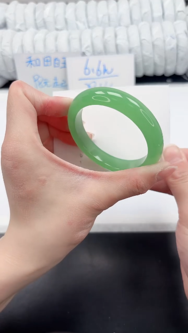 【闪购商品】石英质玉未镶嵌手镯311-53.3