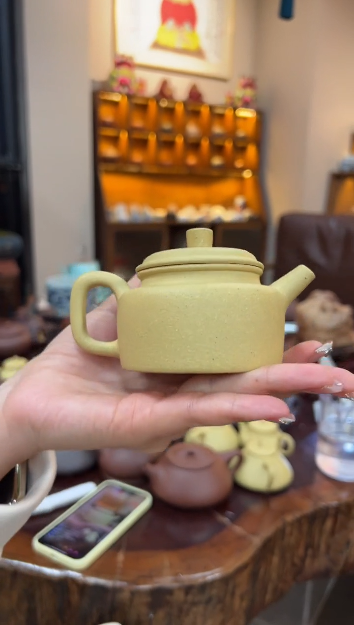 【闪购商品】紫砂茶壶【头哥手工壶】德钟本绿