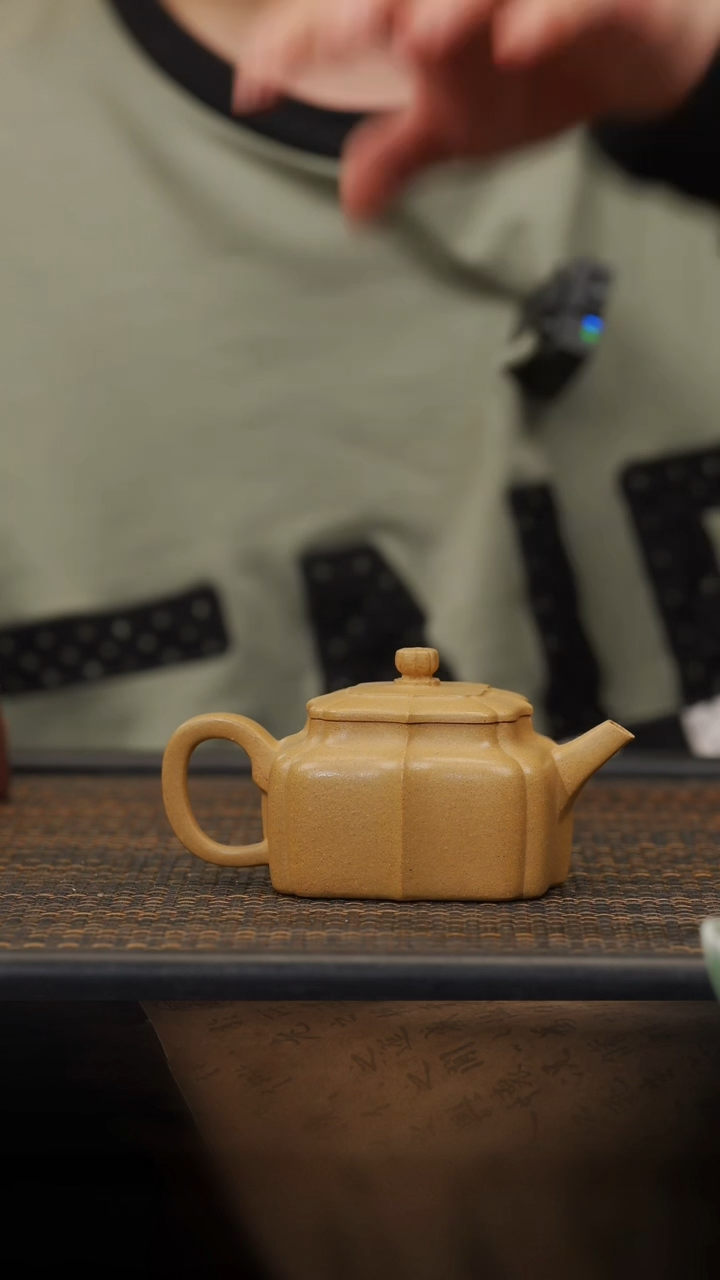 【闪购商品】紫砂茶壶54空山造器JGT  筋纹德中