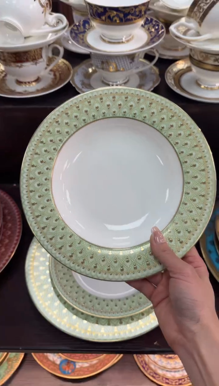 【闪购商品】瓷片8.5英寸草帽盘福利款