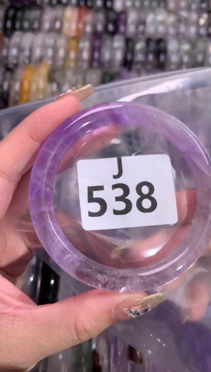 【闪购商品】水晶水晶手镯未镶嵌538-58+