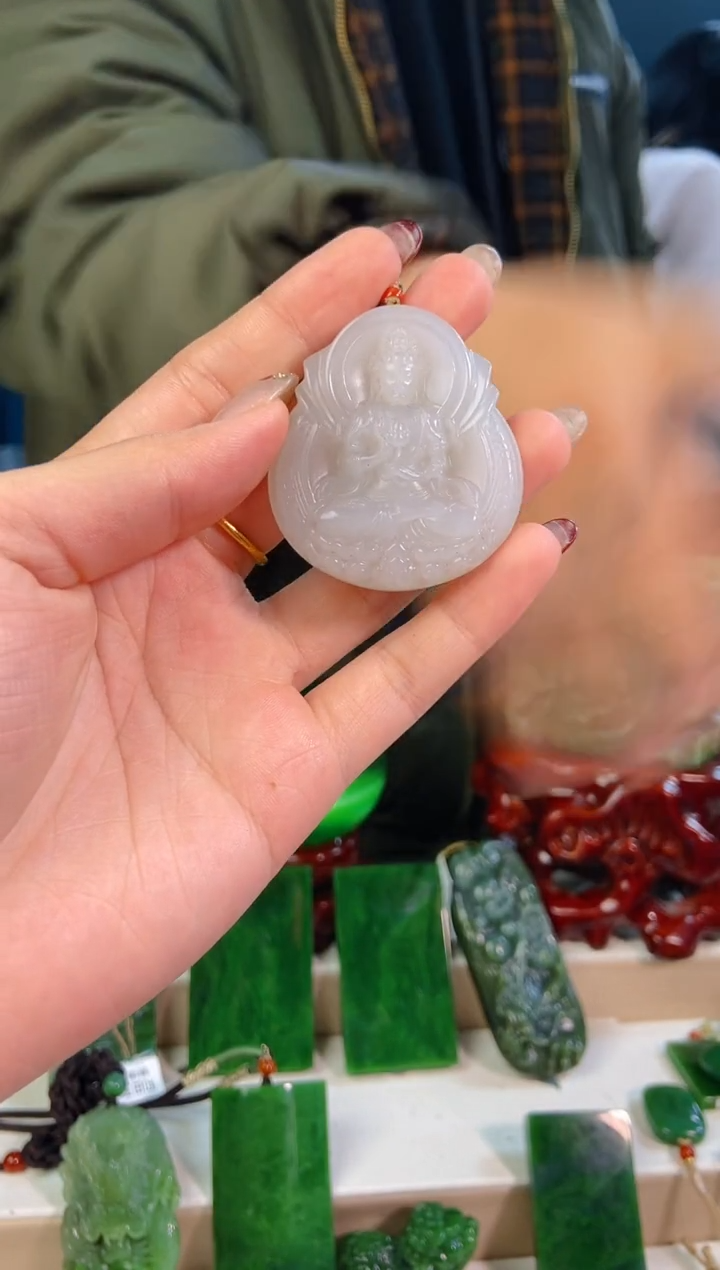【闪购商品】和田玉挂件未镶嵌1