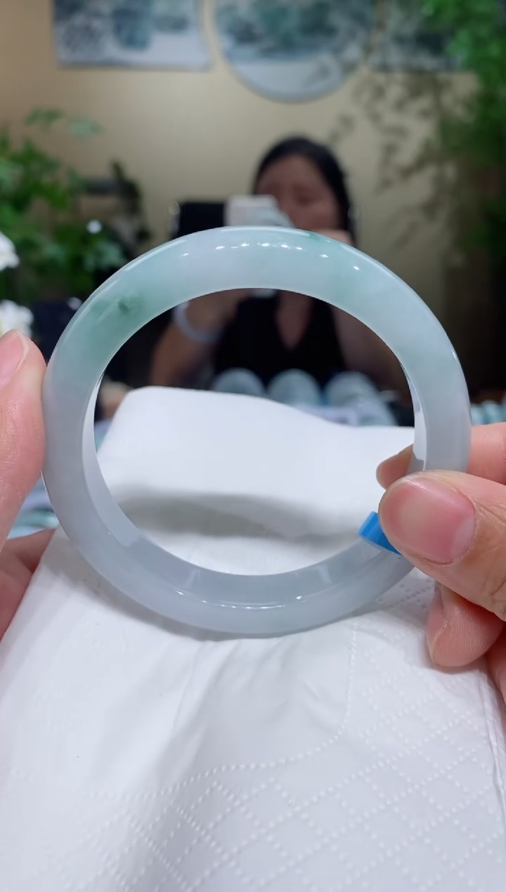 未镶嵌手镯翡翠圈口58.9