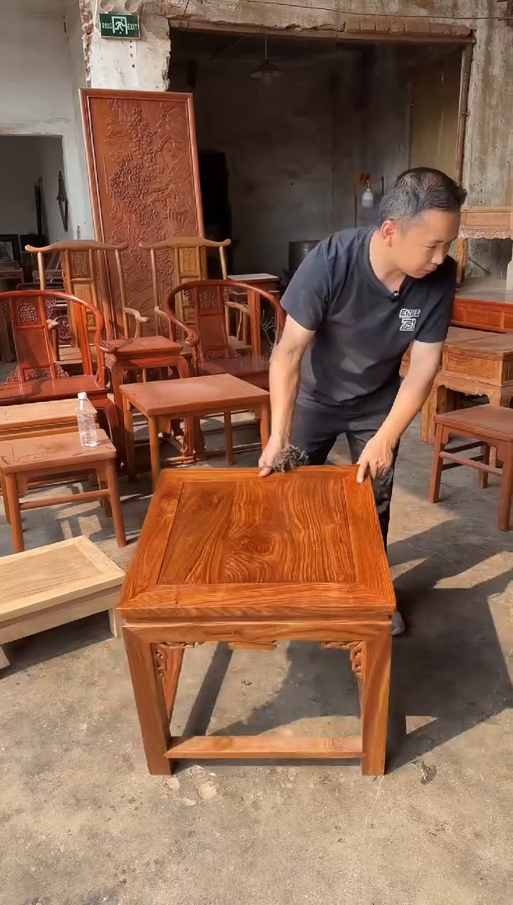 木（红木类）D3沙发小几全材刺猬紫檀可放盆景花瓶奇石