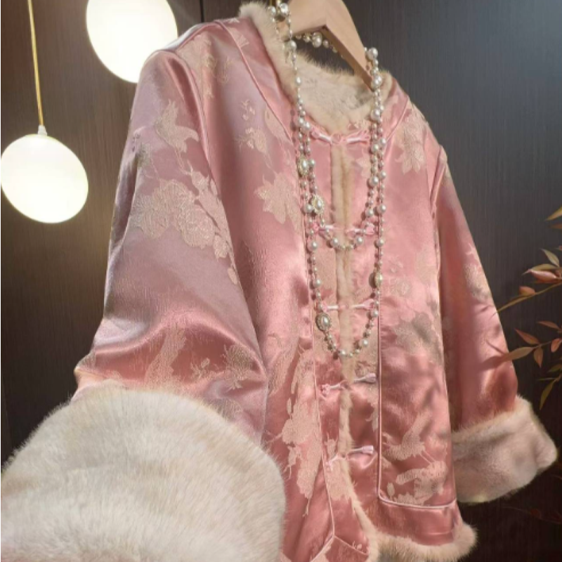 品优-2025冬款新中式新款高端气质新中式外套2025D2027-沐沐