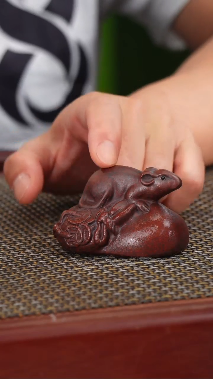 茶壶紫砂宜兴原矿紫砂茶宠