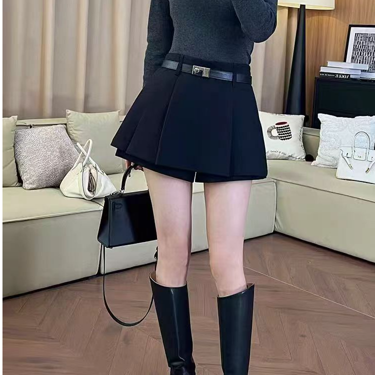 5935 洋气半身裙短款气质显瘦时尚黑色半裙韩版百搭