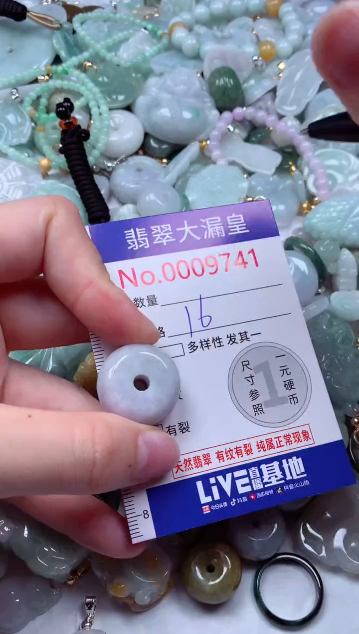 吊坠(不含链)未镶嵌翡翠9741