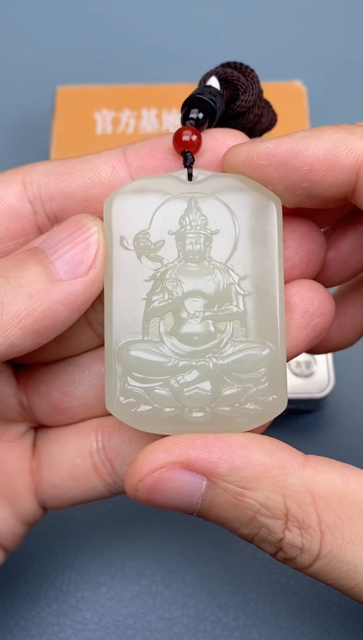 和田玉未镶嵌颈饰10