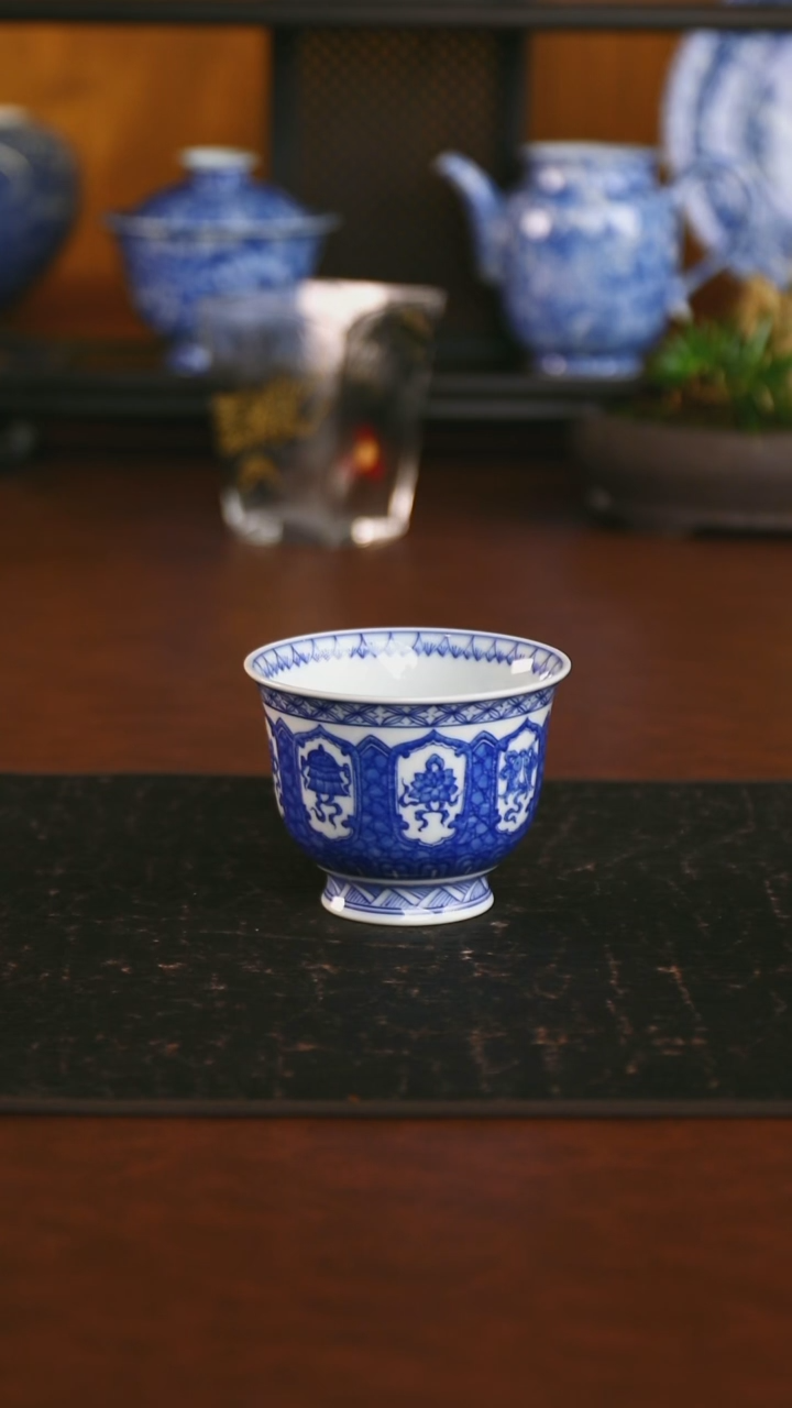 景德镇手工手绘的9