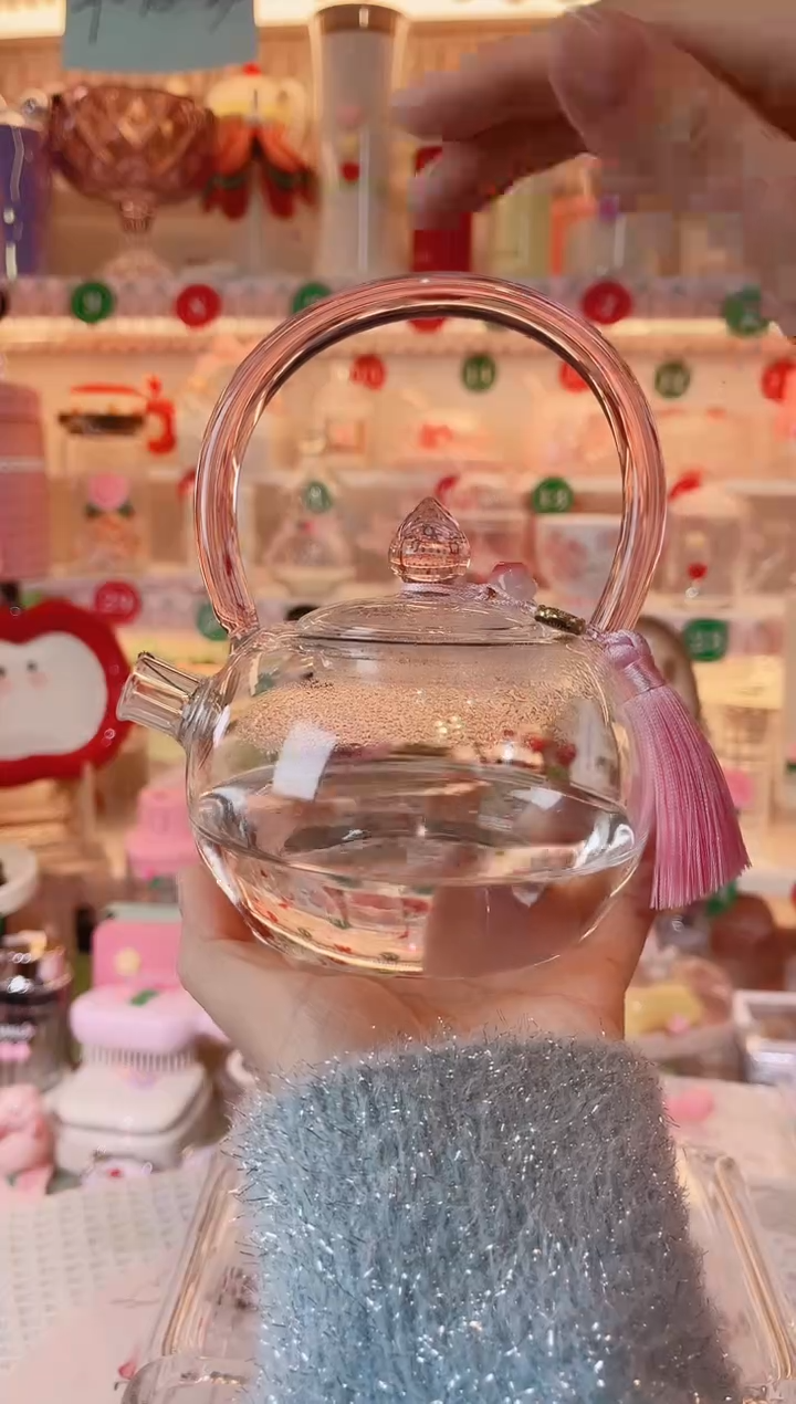【闪购商品】摆件流苏煮茶壶品质好，发货快，放心拍