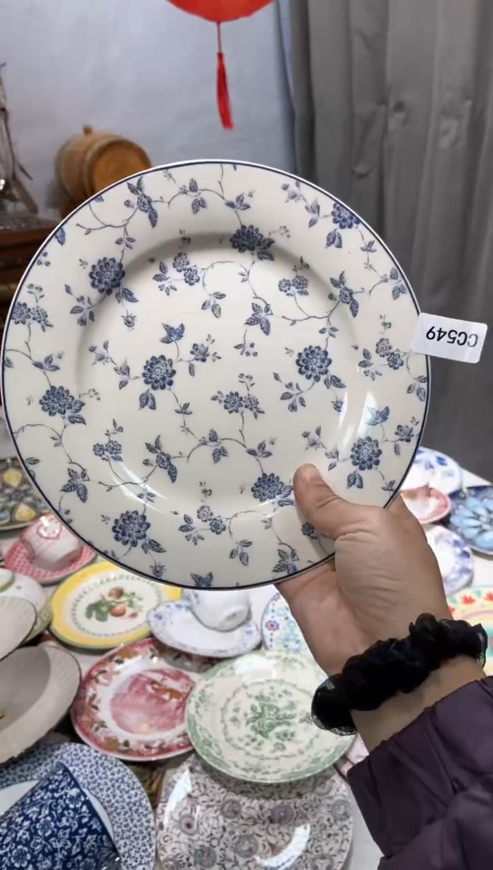 【闪购商品】瓷片CC549陶瓷没有完美无瑕陶瓷1个