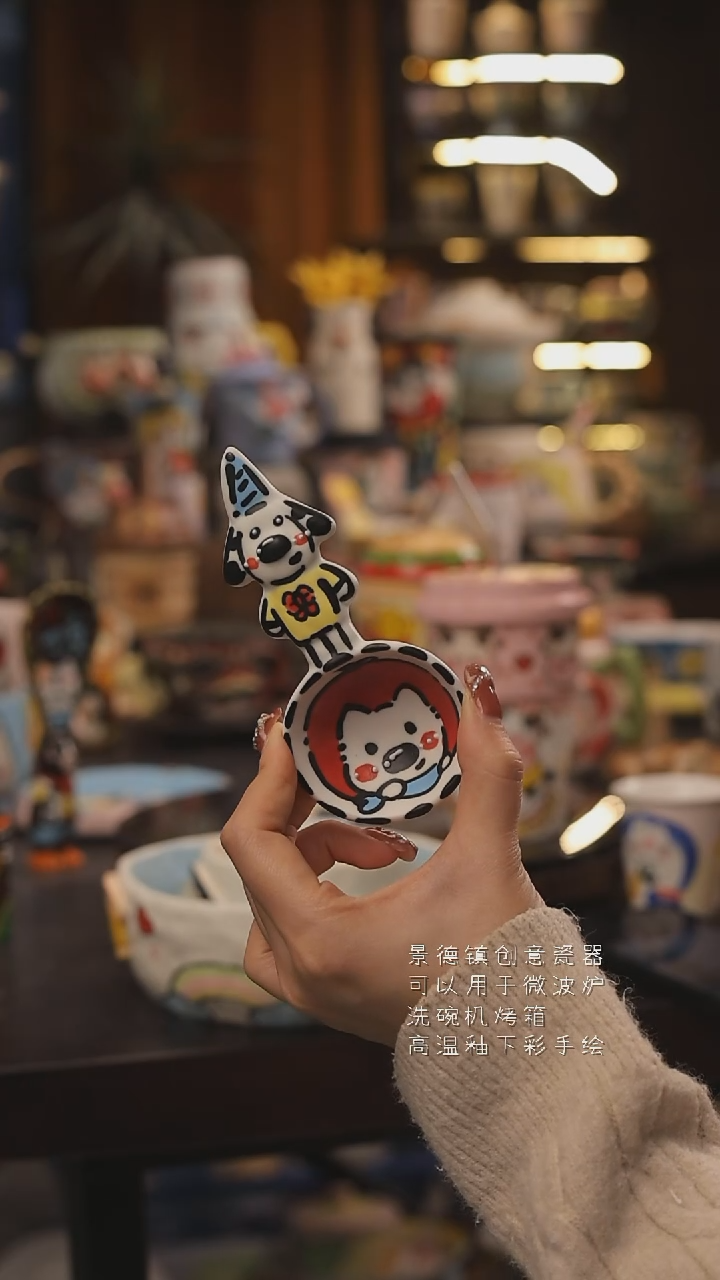 景德镇釉下彩绘设计师款式陶瓷