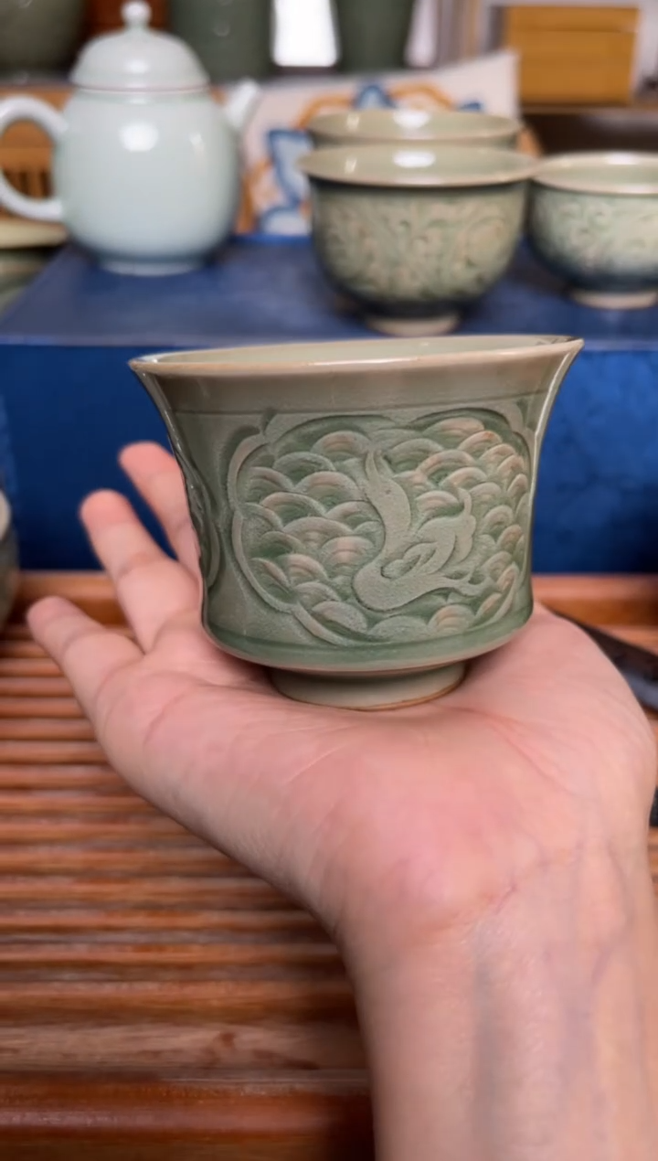 【闪购商品】其他315王晓娜 纯手工秘色闻香杯