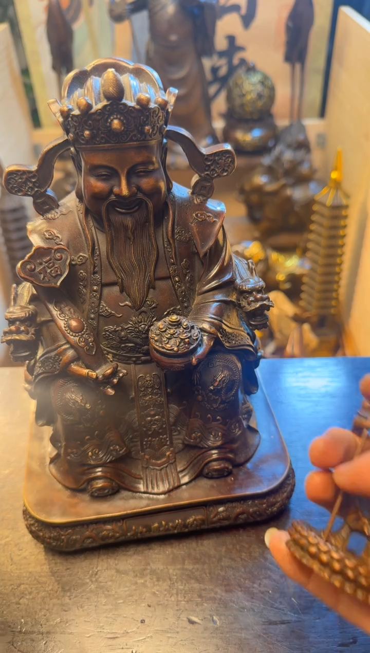 买铜就来旺铜杂货铺！（大坐财）