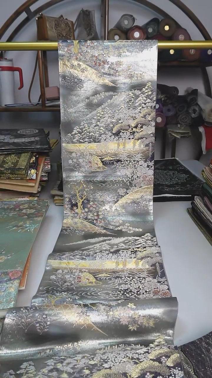【闪购商品】织绣52西阵织六通风景
