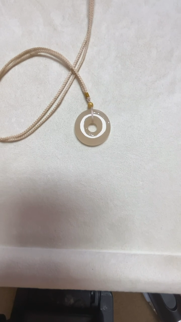 【闪购商品】和田玉1未镶嵌GG 藕粉扣