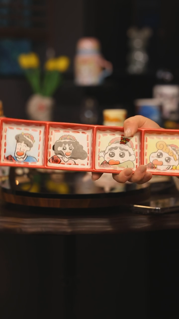 【闪购商品】摆件景德镇釉下彩绘设计师款陶瓷