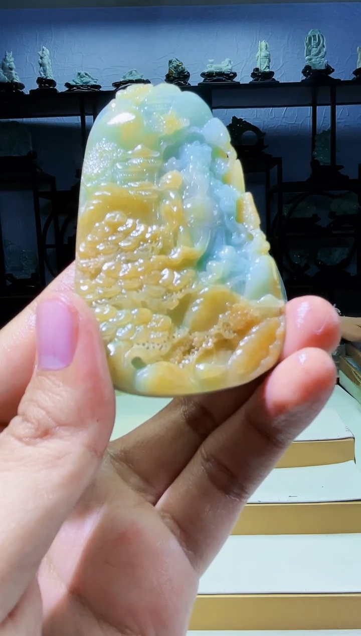 【闪购商品】定制翡翠未镶嵌毛货02210072