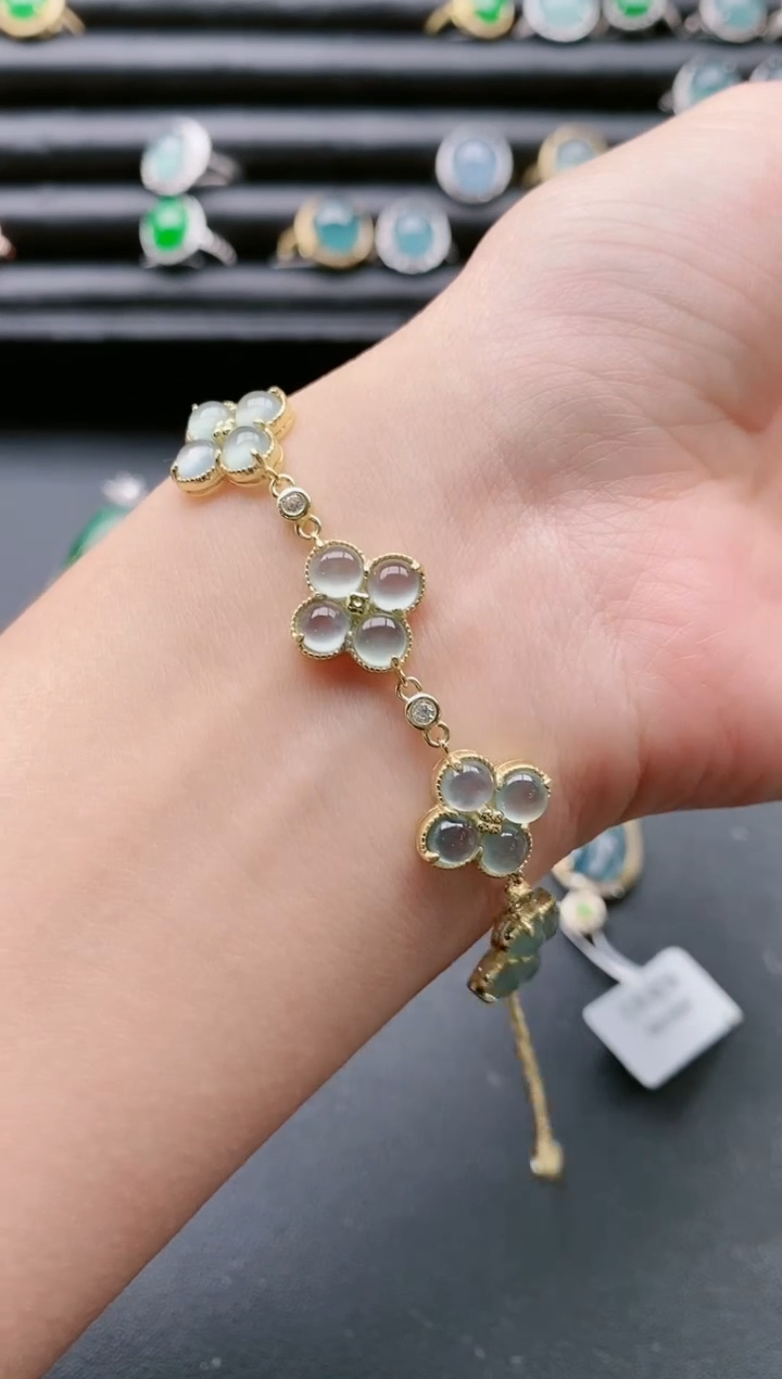 【闪购商品】翡翠戒指银S925镶嵌111111111