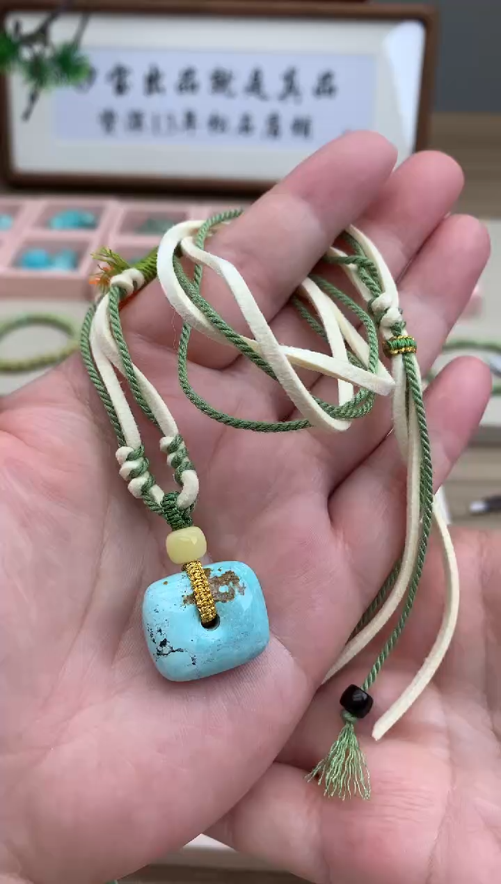 【闪购商品】绿松石项链未镶嵌B89项链