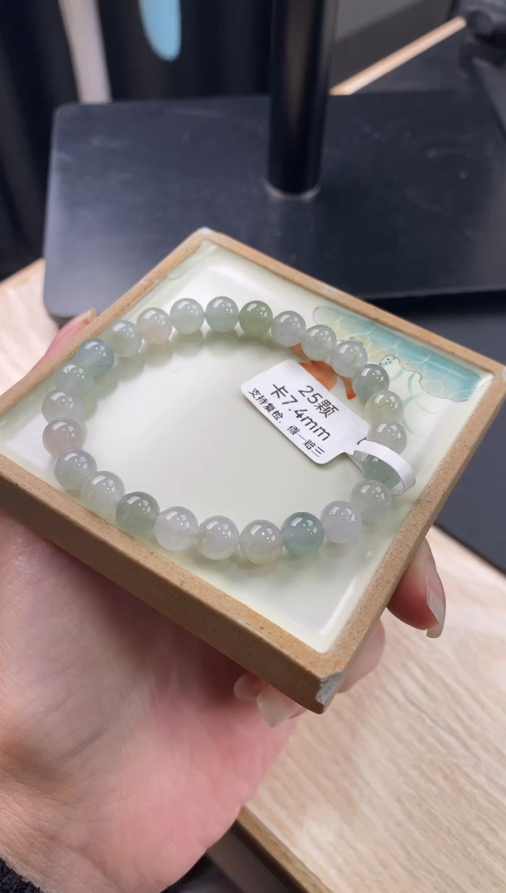 【闪购商品】翡翠手链未镶嵌天然翡翠手串2010