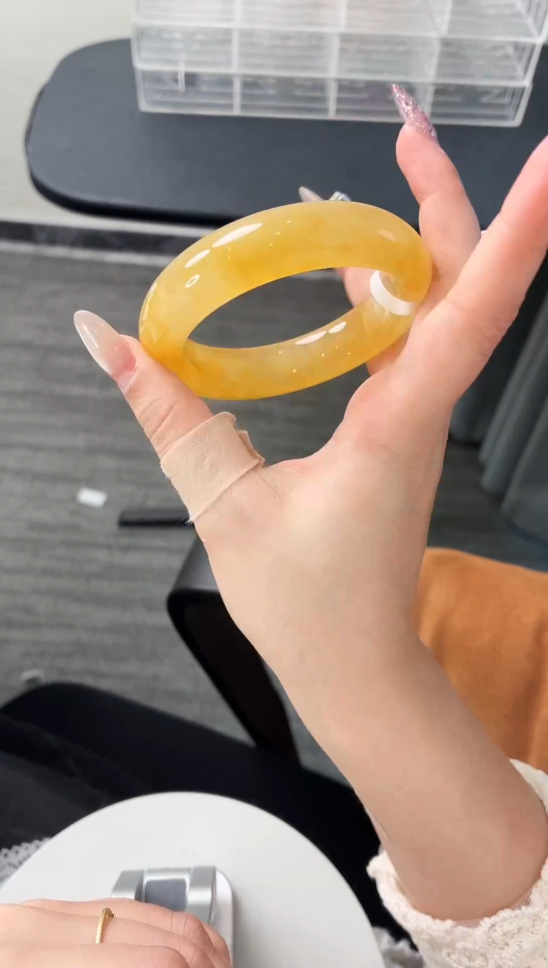 未镶嵌手镯石英质玉141.56.4