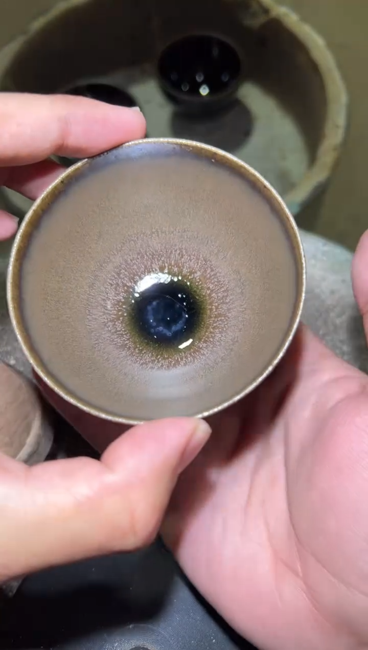 【闪购商品】茶盏见盏茶器古宋龙窑建盏14号