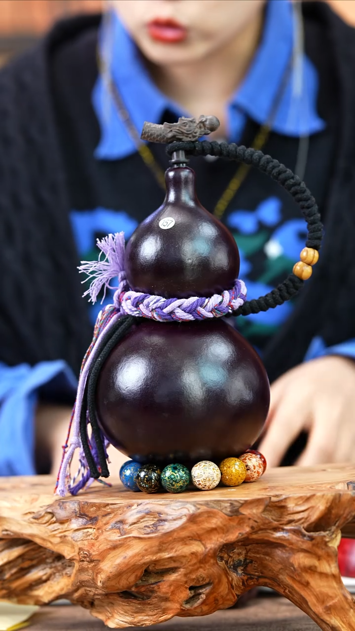 【闪购商品】157—光岳葫天然大漆酒葫芦不含漆珠