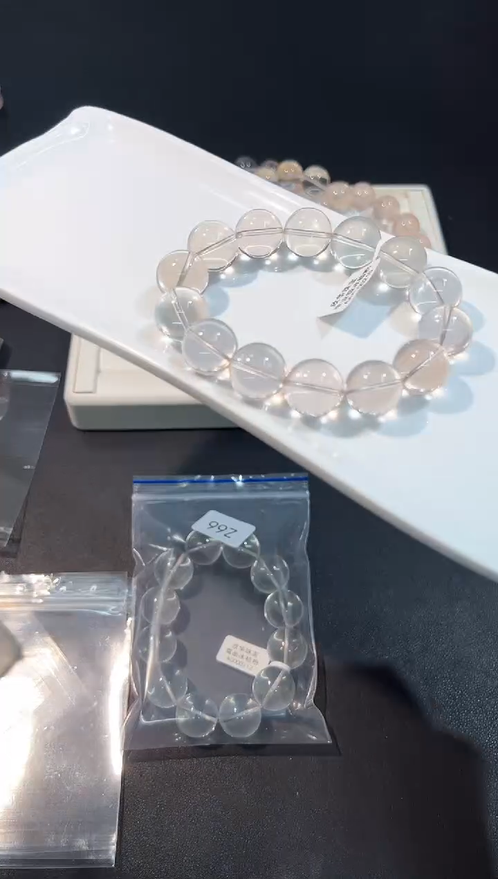 【闪购商品】水晶手串未镶嵌67Z多样性发其一/1条17mm默认微瑕
