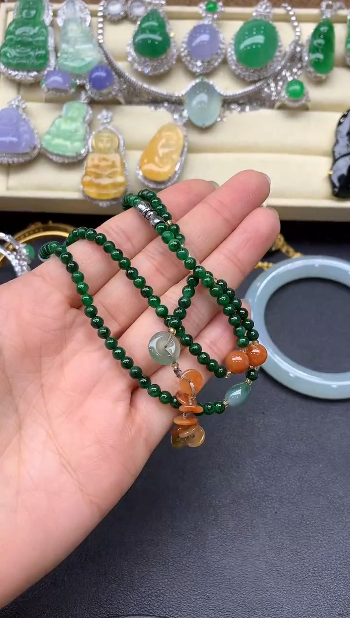 【闪购商品】翡翠颈饰未镶嵌646-中国好珍宝