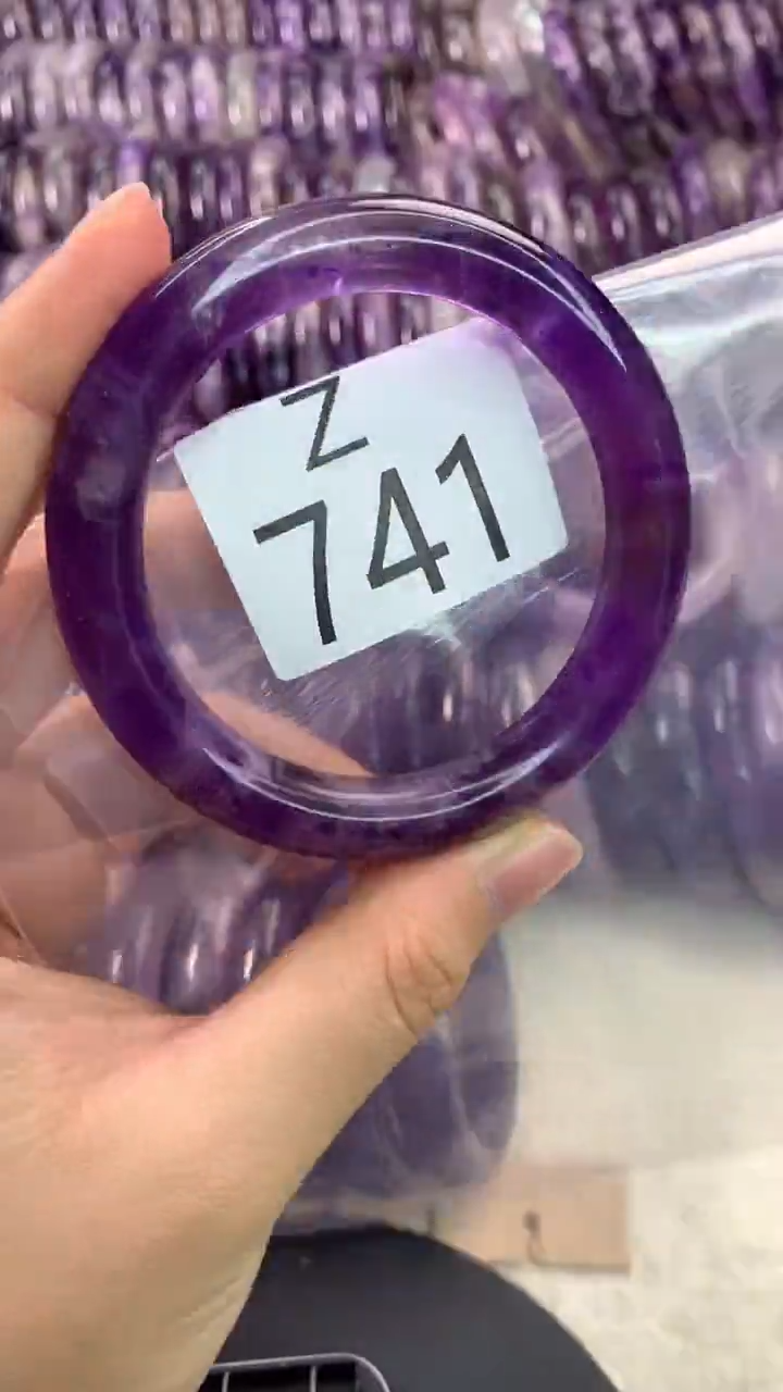 【闪购商品】水晶水晶手镯Z未镶嵌741-54