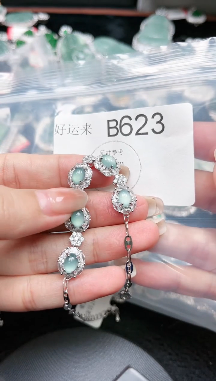 【闪购商品】翡翠颈饰未镶嵌623赠皮绳
