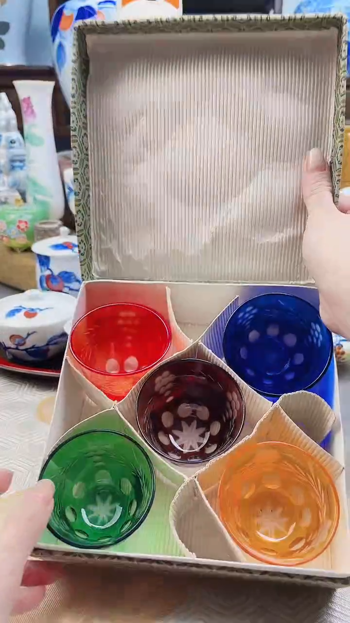 【闪购商品】盘日产硝子杯五件套