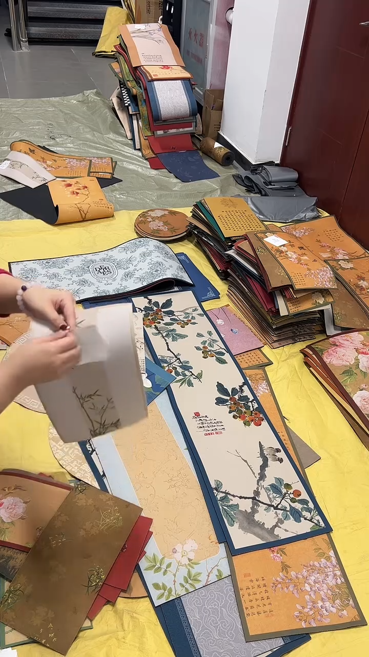 混纺微瑕茶席-20X40-674号