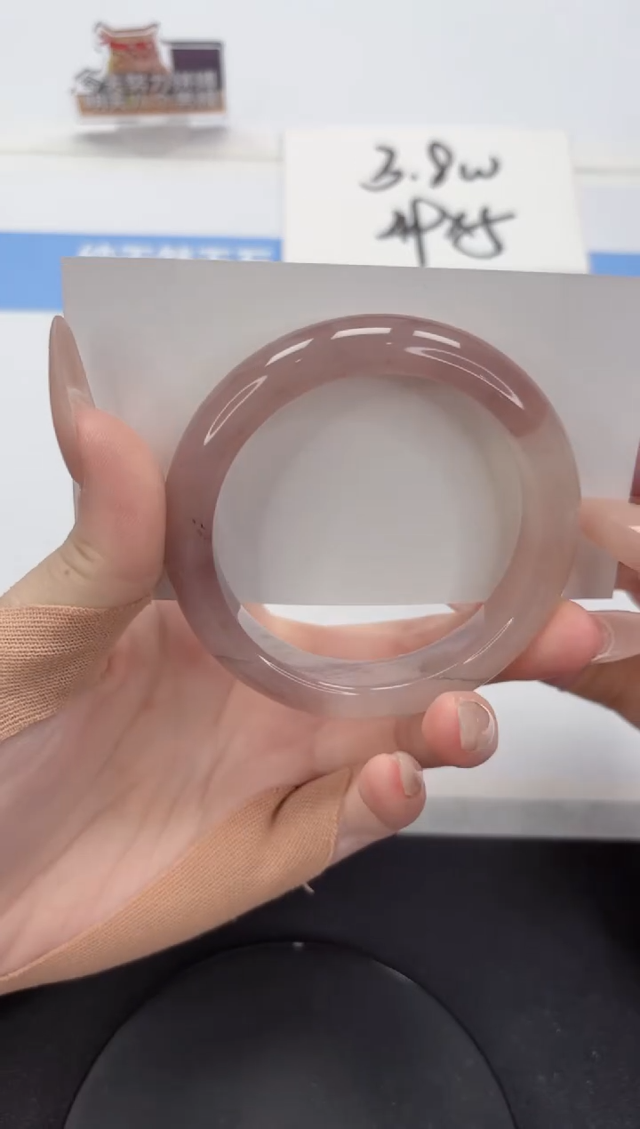 【闪购商品】石英质玉手镯未镶嵌A130-56.4